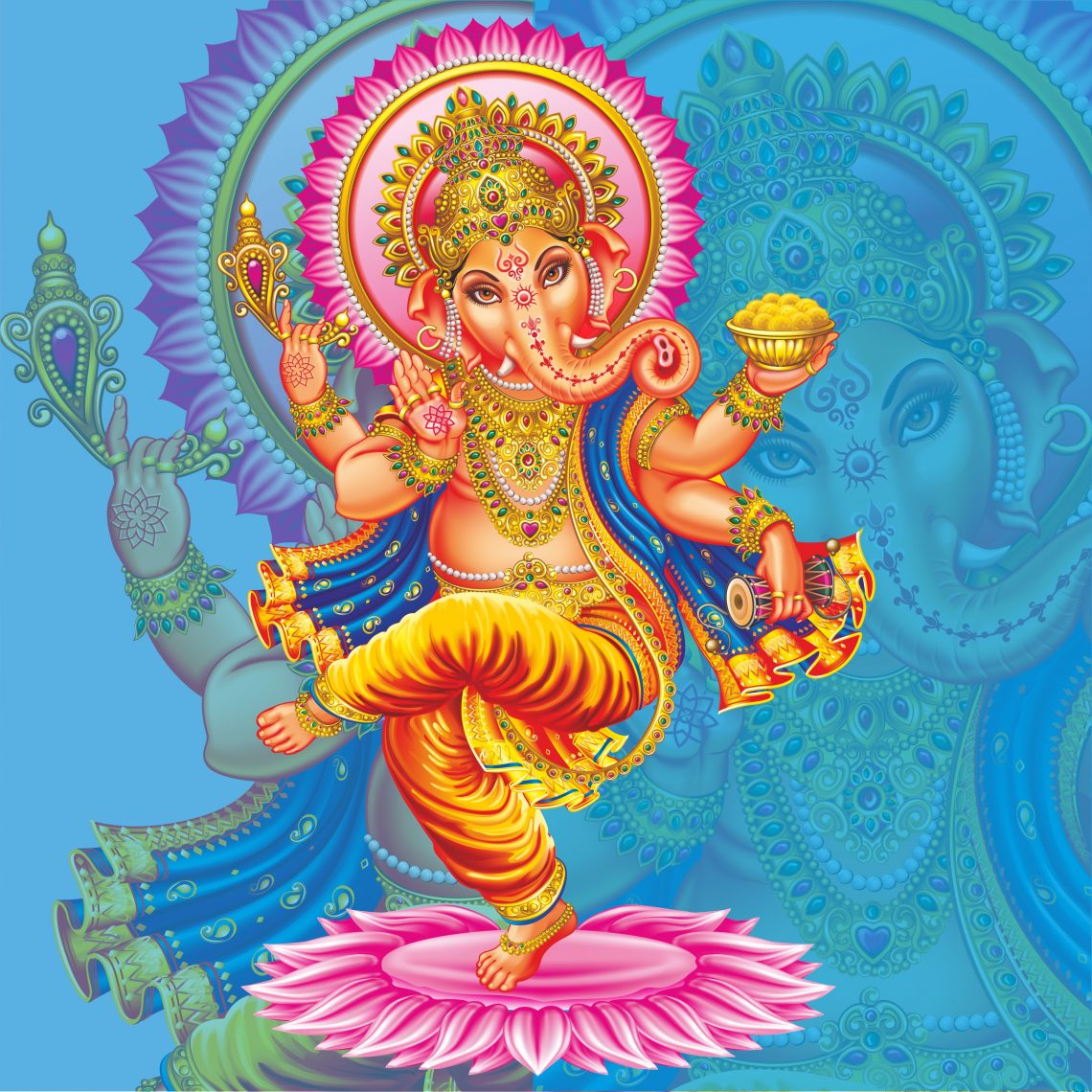 Ganesh, le dieu à tête d'éléphant
